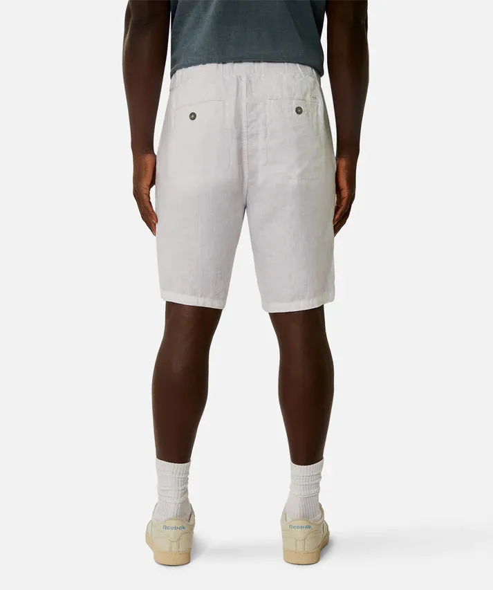 Industrie The Baller Linen Short White