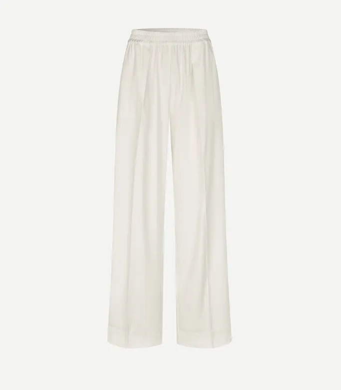 JULIA TROUSERS EGRET - SAMSOE