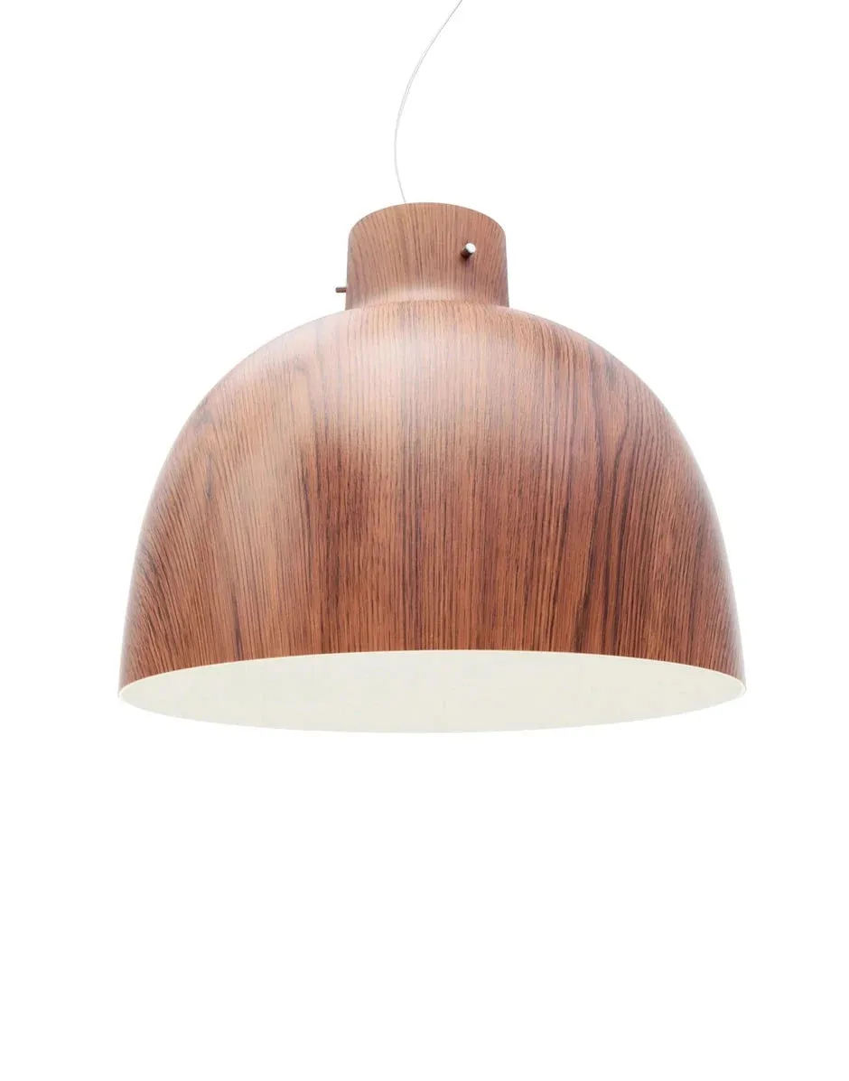 Kartell Bellissima Wood Suspension Lamp