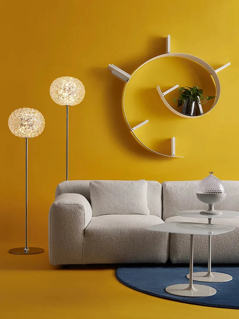 Kartell Planet Suspension Lamp, Crystal