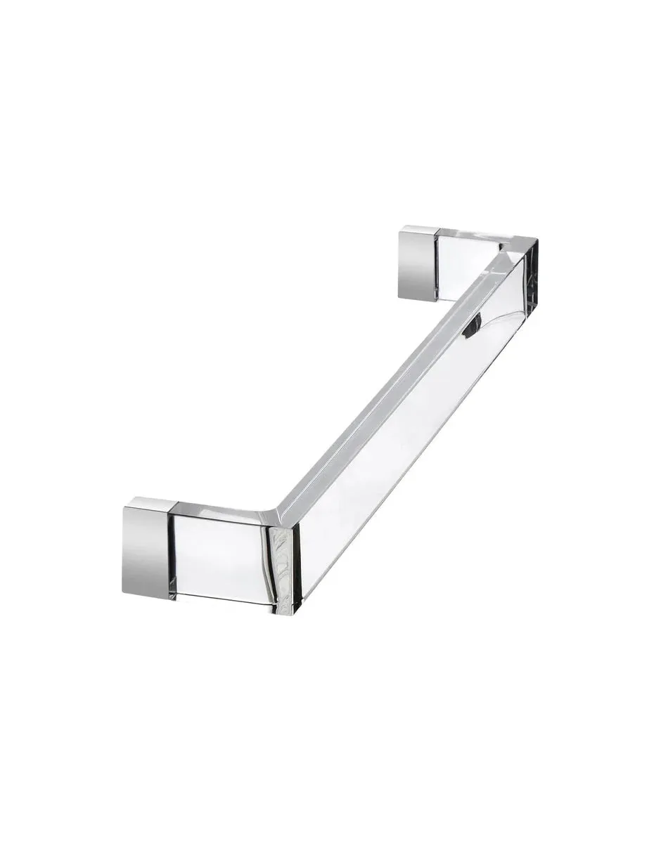 Kartell Rail Towel Rack 45 Cm, Crystal