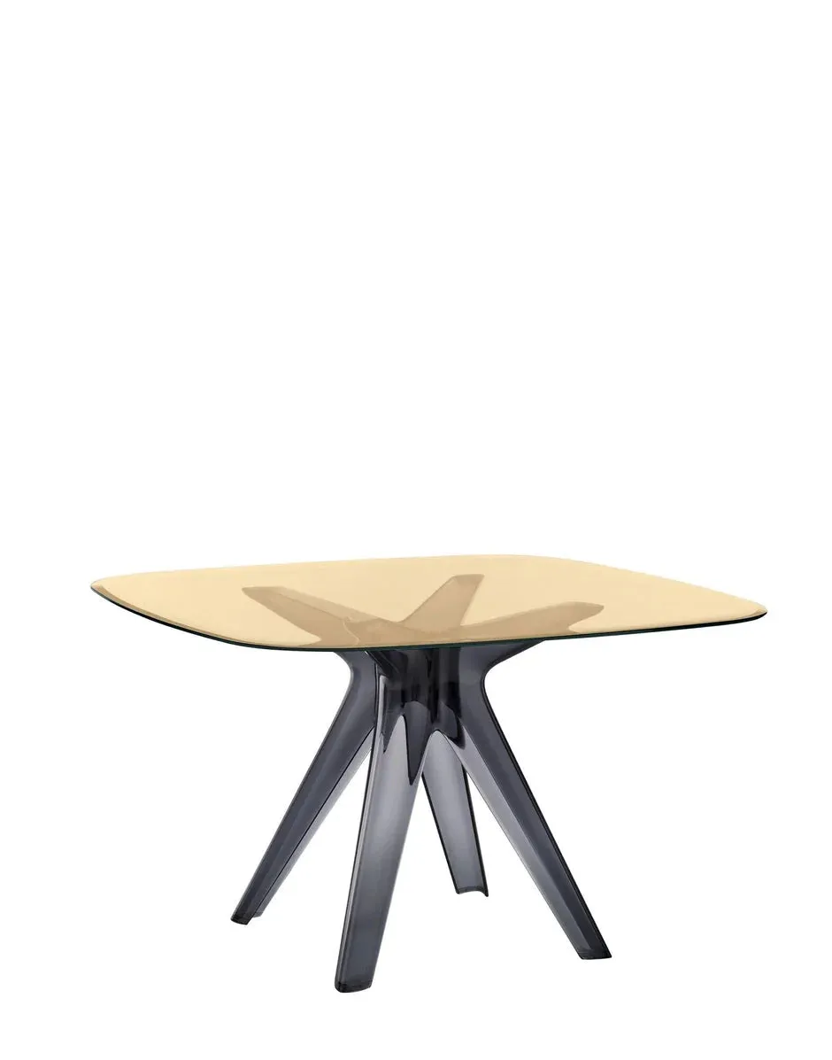 Kartell Sir Gio Table Square, Fume/Bronze