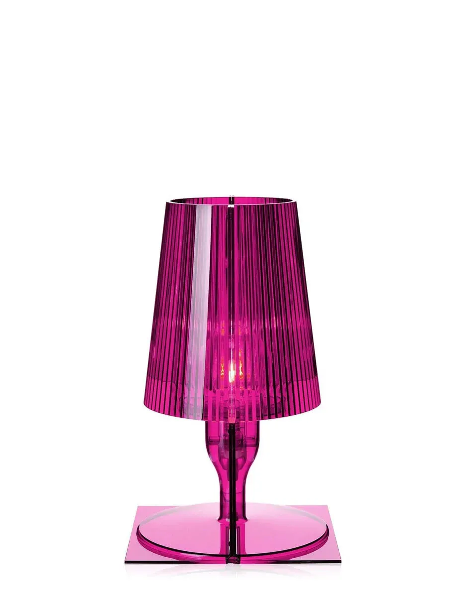 Kartell Take Table Lamp, Pink