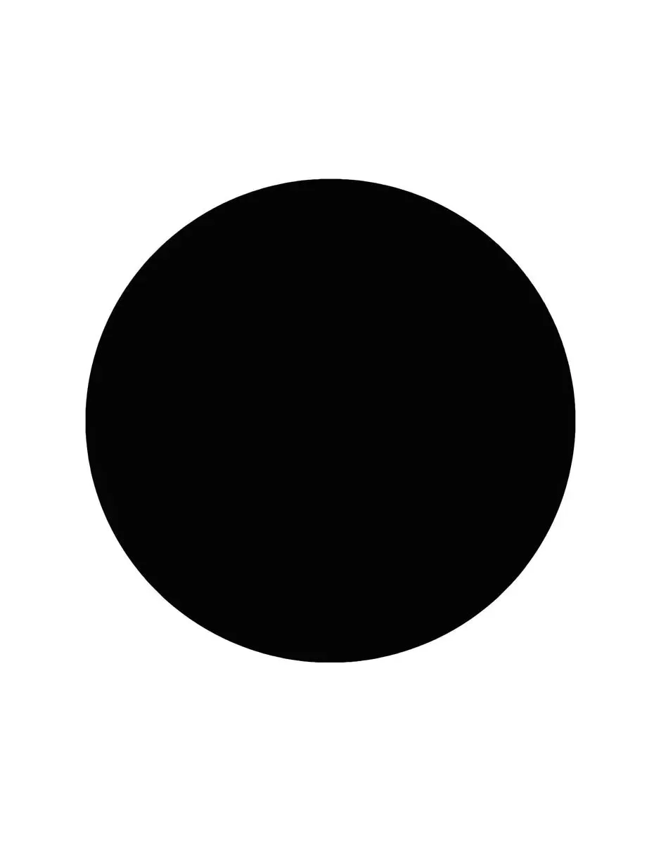 Kartell Top Top Table Round With Square Base ⌀70 Cm, Black