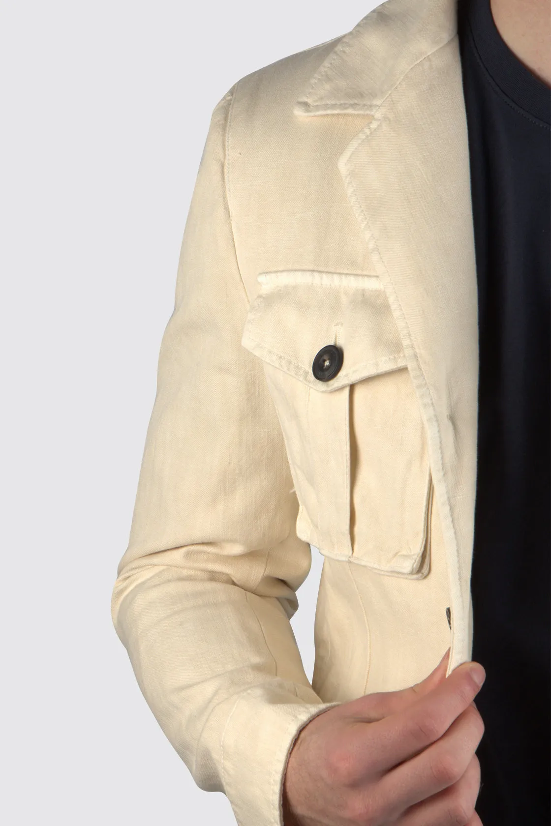 L.B.M. 1911 4pkt Jacket Natural