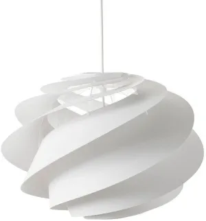 Le Klint Swirl I Pendant, White ø45 Cm