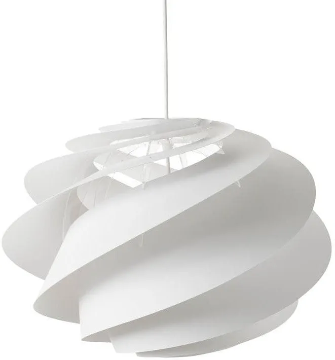 Le Klint Swirl I Pendant, White ø45 Cm