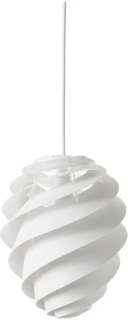 Le Klint Swirl Ii Pendant, White ø 18 Cm