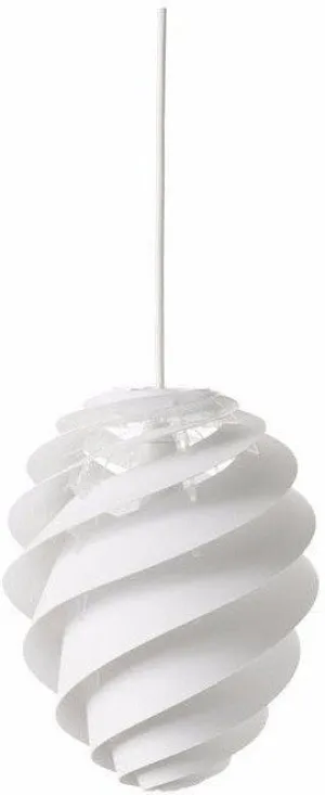 Le Klint Swirl Ii Pendant, White ø36 Cm