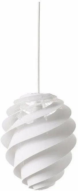 Le Klint Swirl Ii Pendant, White ø36 Cm