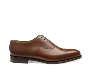 Loake Aldwych Leather Sole Oxford Shoe Mahogany