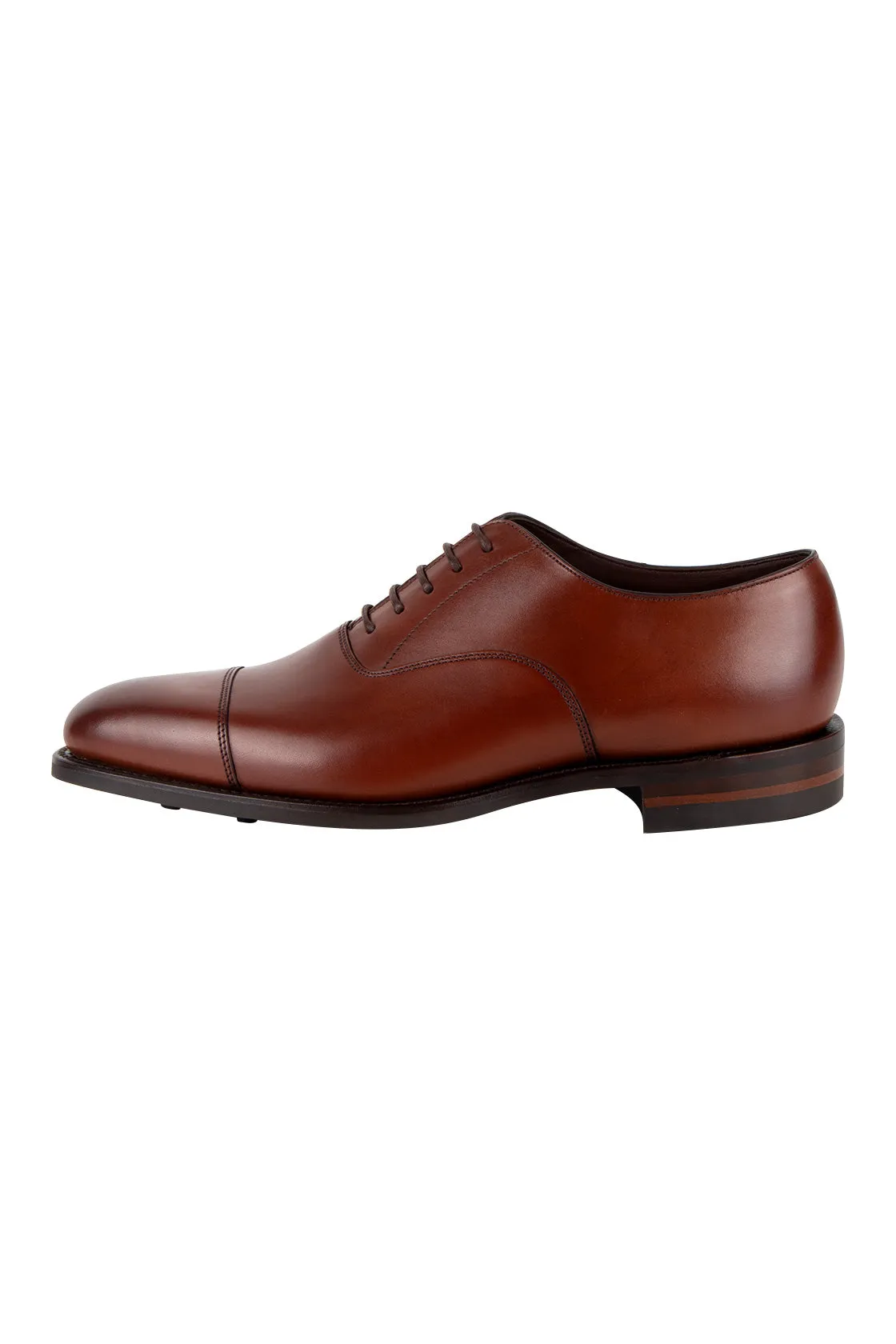 Loake Aldwych Rubber Sole Oxford Shoe Brown