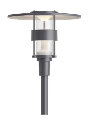 Louis Poulsen Albertslund Mini Post Class I Led 3000 K 34 W 2x Zhaga Sr, Grey