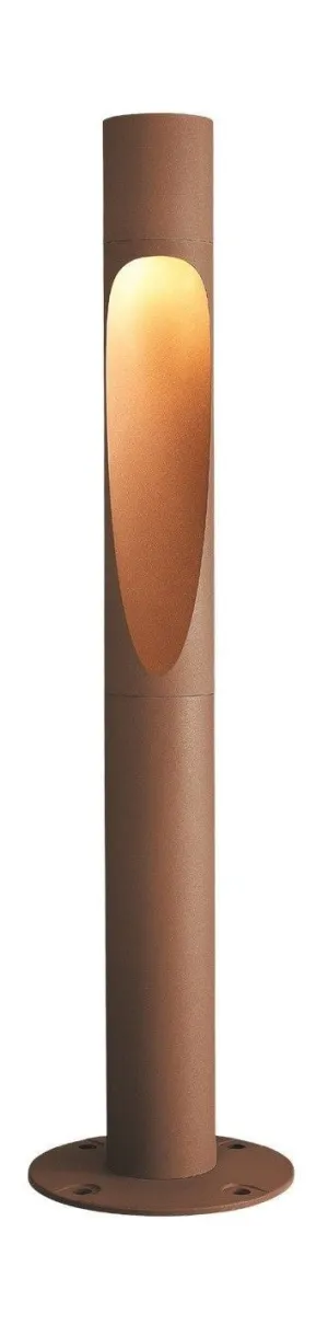 Louis Poulsen Flindt Bollard Class I Led 3000 K 12 W Dali Base, Corten