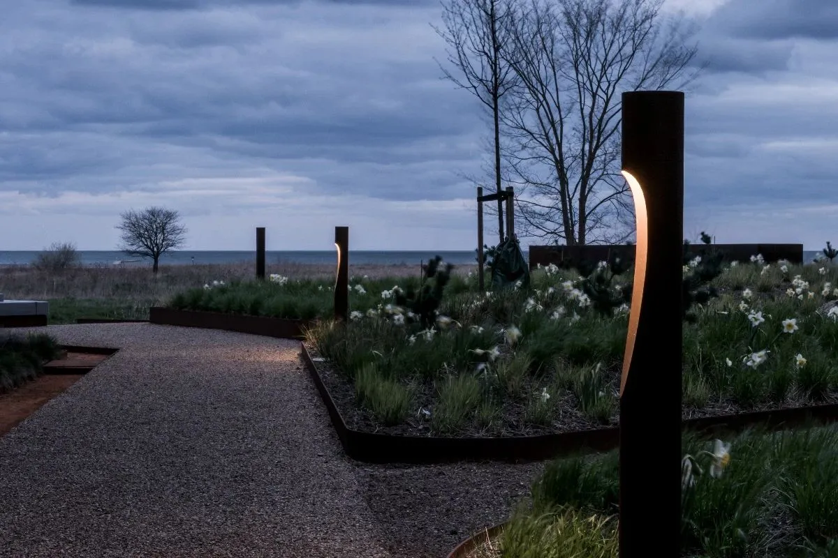 Louis Poulsen Flindt Bollard Class Ii Led 3000 K 12 W Dali 80 Cm, Aluminium