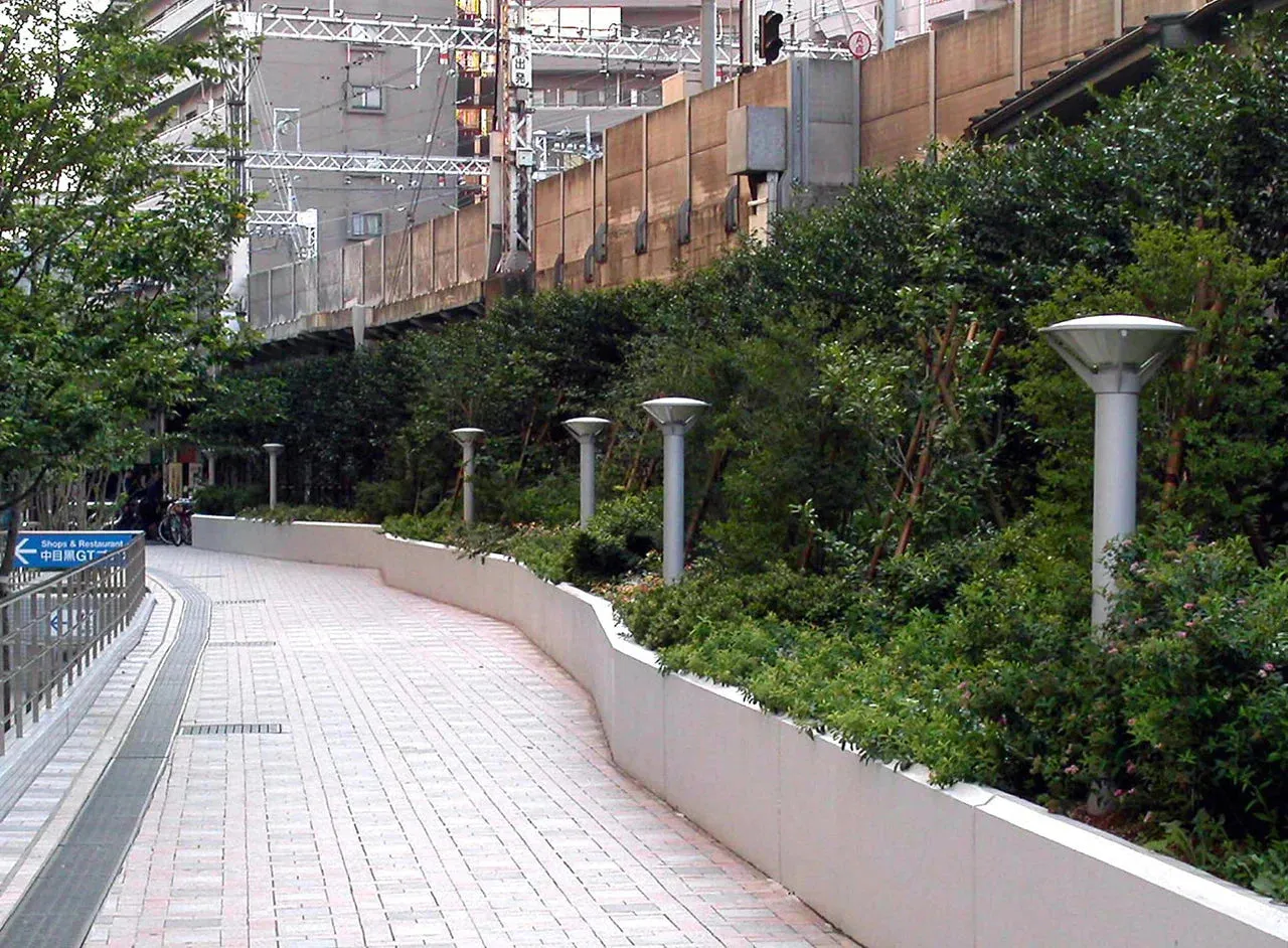 Louis Poulsen Kipp Bollard Class I Led 3000 K 28 W Post For In Ground Installation, Graphite Grey