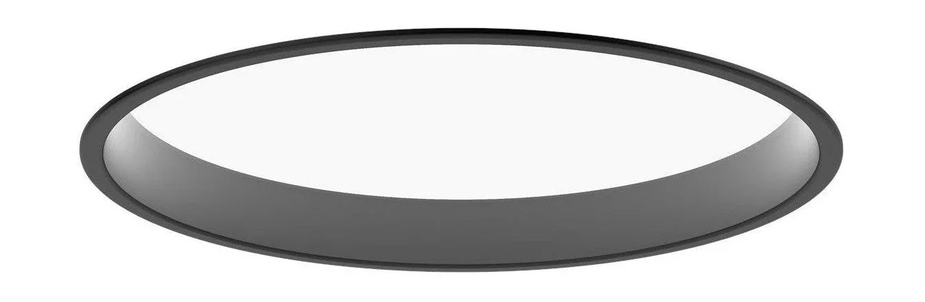 Louis Poulsen Lp Circle Recessed Ceiling Lamp Led 3000 K 13 W ø26 Cm, Black