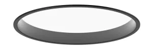 Louis Poulsen Lp Circle Recessed Ceiling Lamp Led 3000 K 25 W ø44 Cm, Black