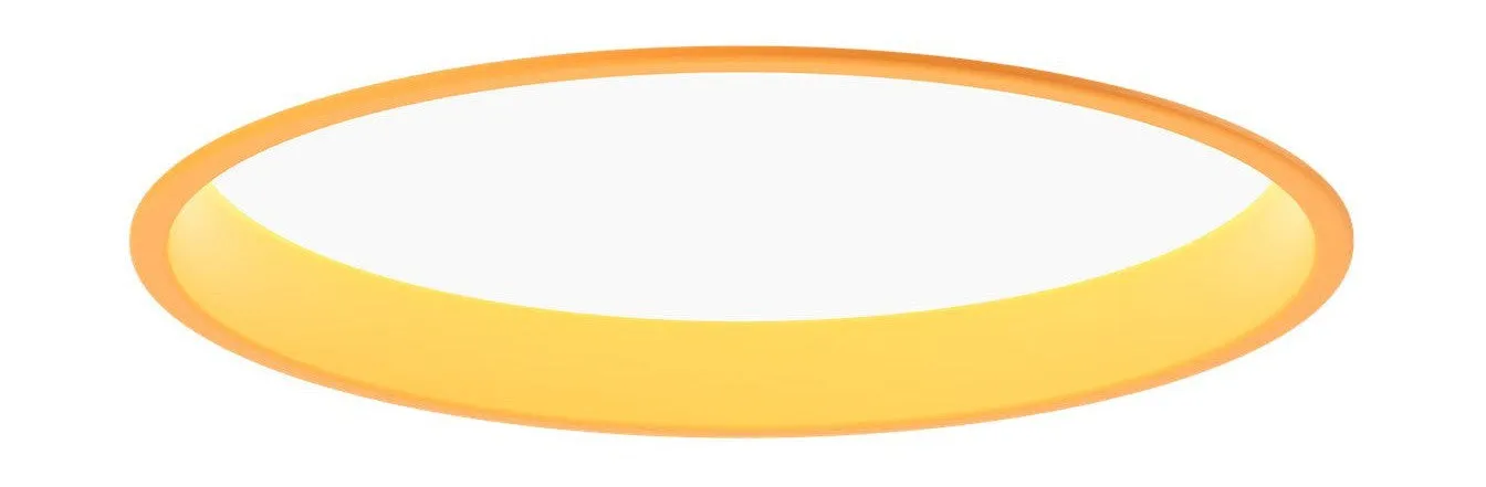 Louis Poulsen Lp Circle Recessed Ceiling Lamp Led 3000 K 25 W ø44 Cm, Yellow