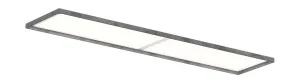 Louis Poulsen Lp Slim Box Recessed Ceiling Lamp 2326 Lumens Wireless Bluetooth, Dark Aluminium