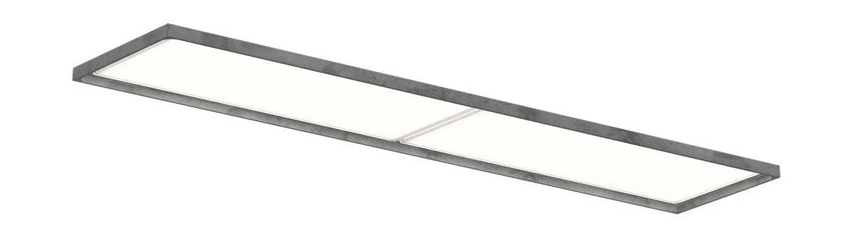 Louis Poulsen Lp Slim Box Recessed Ceiling Lamp 2326 Lumens Wireless Bluetooth, Dark Aluminium