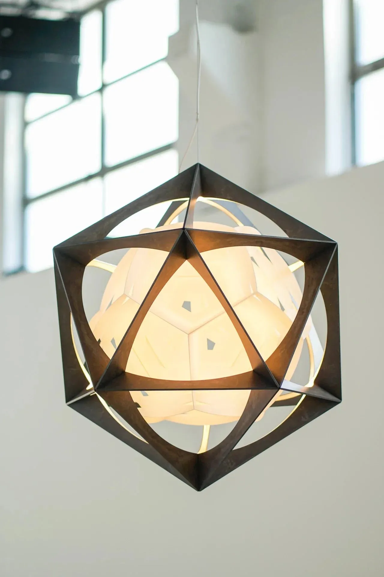 Louis Poulsen Oe Quasi Light Pendant Led 3000 K 118 W Wireless Bluetooth, ø90 Cm