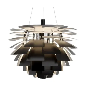 Louis Poulsen Ph Artichoke Pendant 2606 Led 3000 K 96 W Dali ø84 Cm, Black