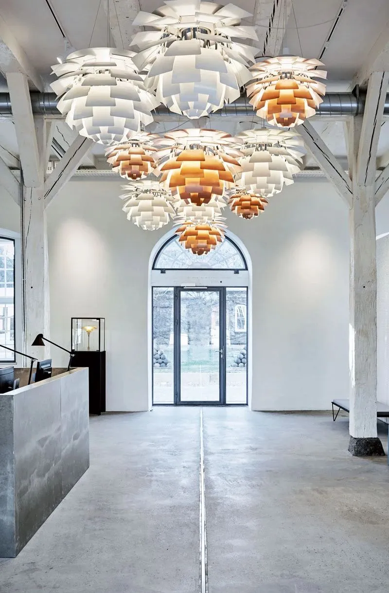 Louis Poulsen Ph Artichoke Pendant 2726 Led 3000 K 96 W Dali ø60 Cm, Copper
