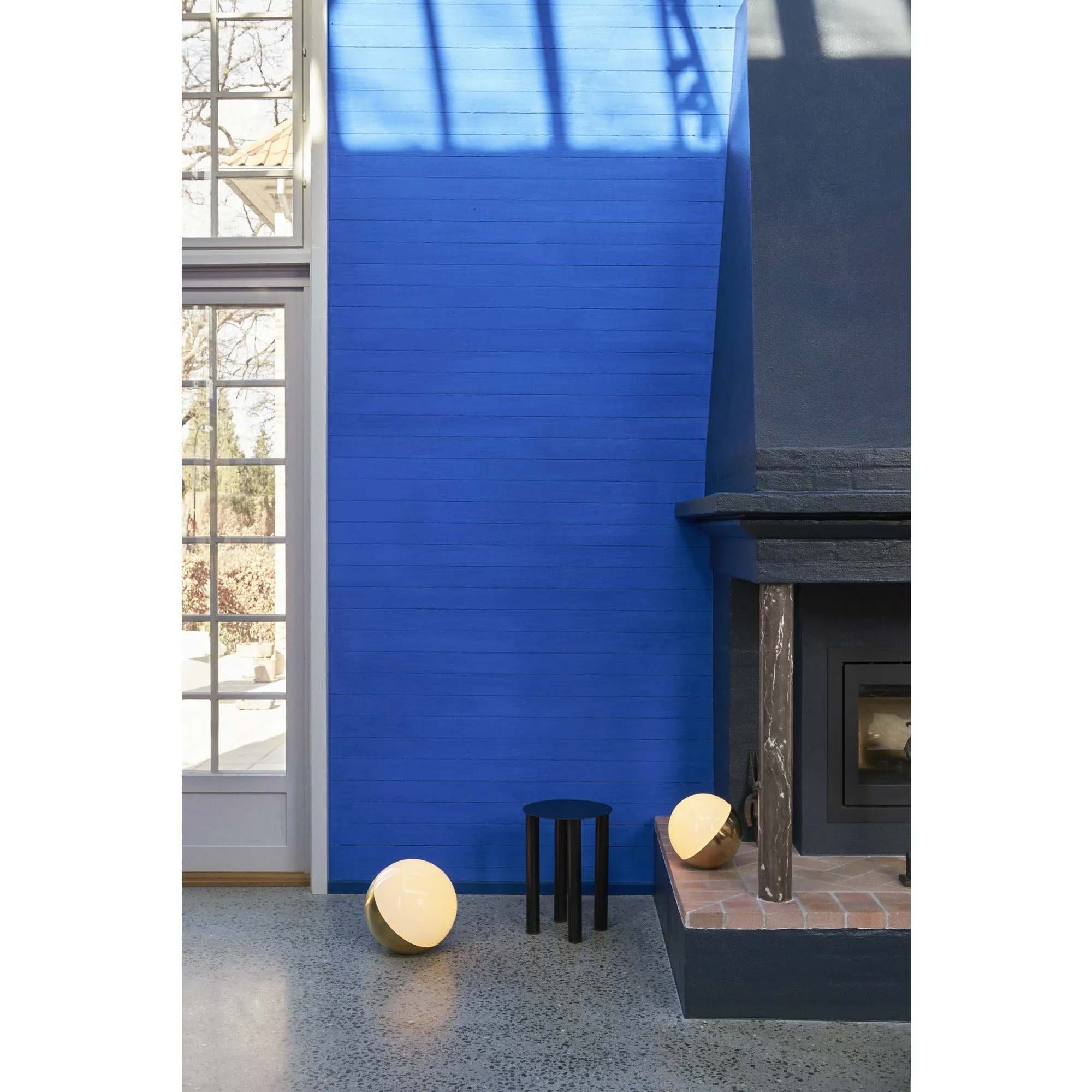 Louis Poulsen Vl Studio 150 Table/Floor Lamp, Brass
