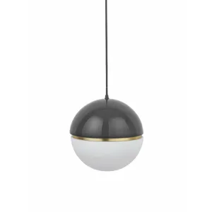 Lucie Kaas Macaroon Pendant Lamps Dark Grey, ø26 Cm