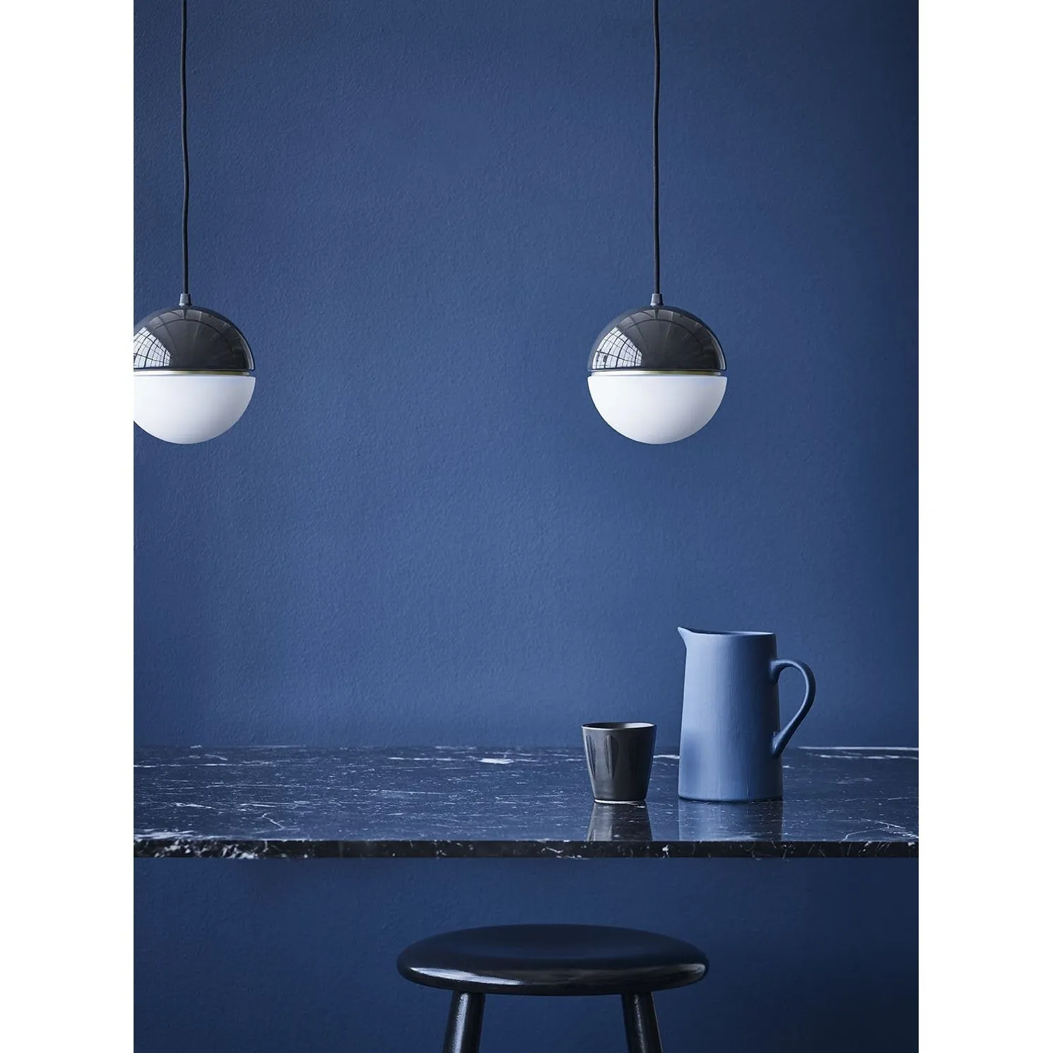 Lucie Kaas Macaroon Pendant Lamps Light Grey, ø 16cm