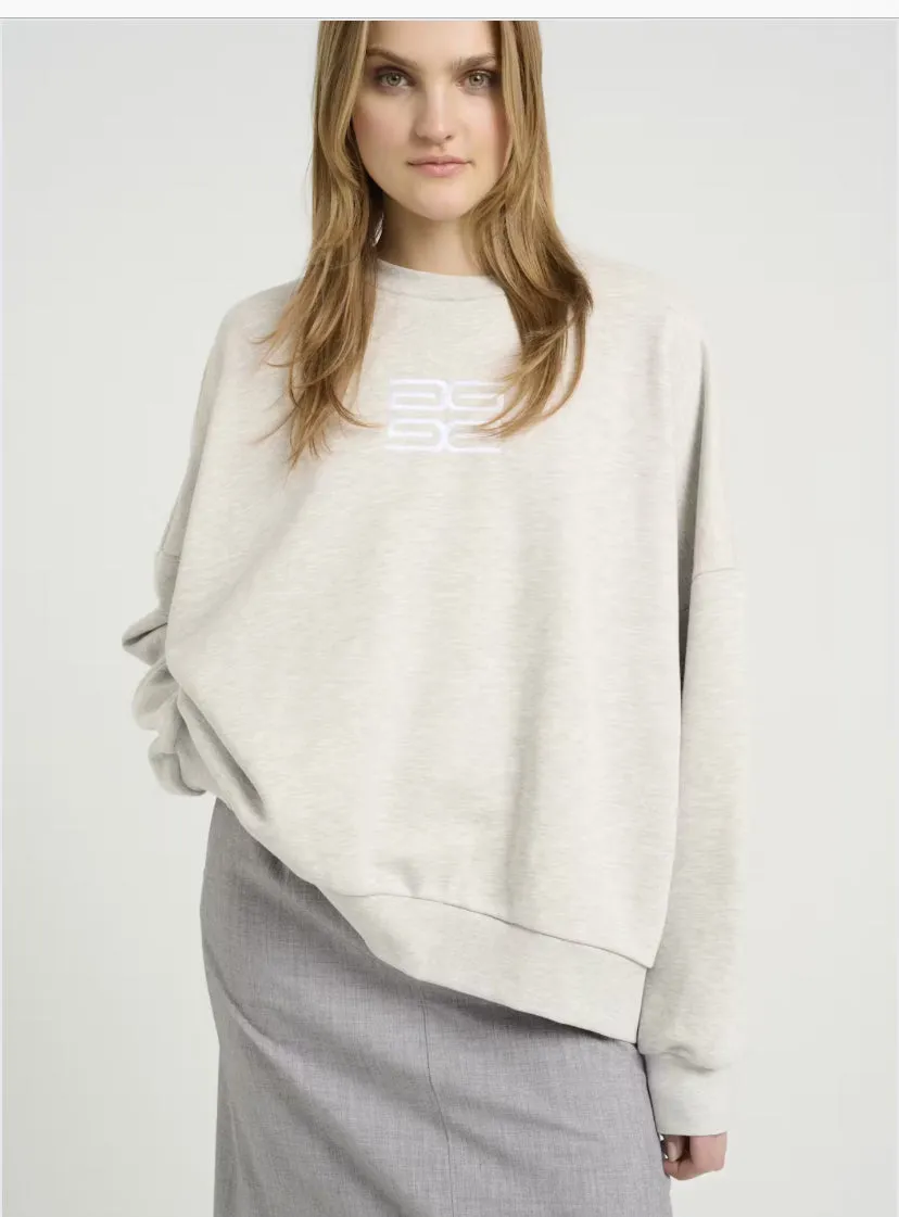 LULLA SWEATSHIRT GREY - GESTUZ