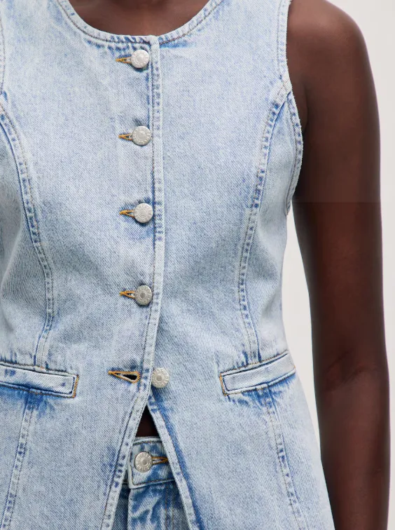 LYLA DENIMGILET - EDITED