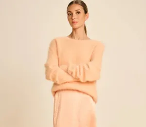 MARBELLA KNIT apricot - MARCH23
