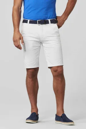 Meyer B-Palma Chino Bermuda Shorts White