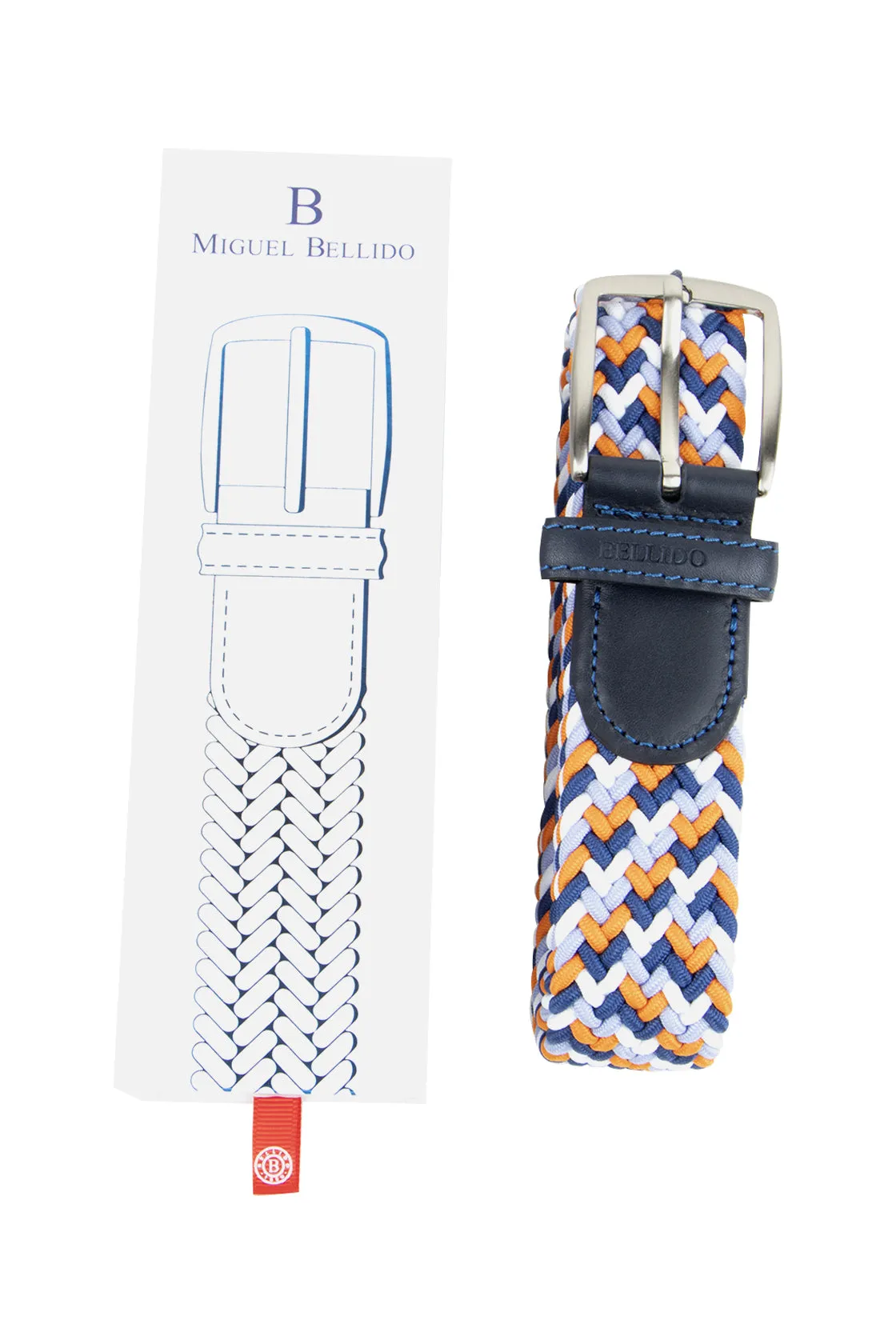 Miguel Bellido Sport Belt Blue/Orange/Blanco