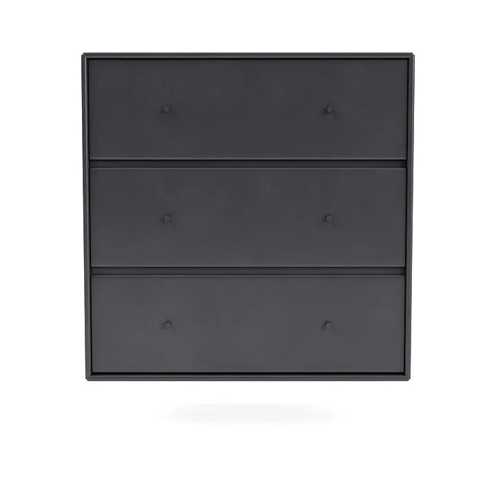 Montana Carry Dresser With Suspension Rail, Coal Black
