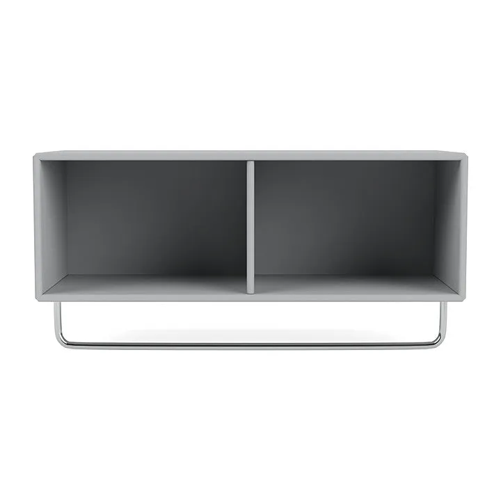 Montana Coat Shelf With Clothes Rack, Fjord