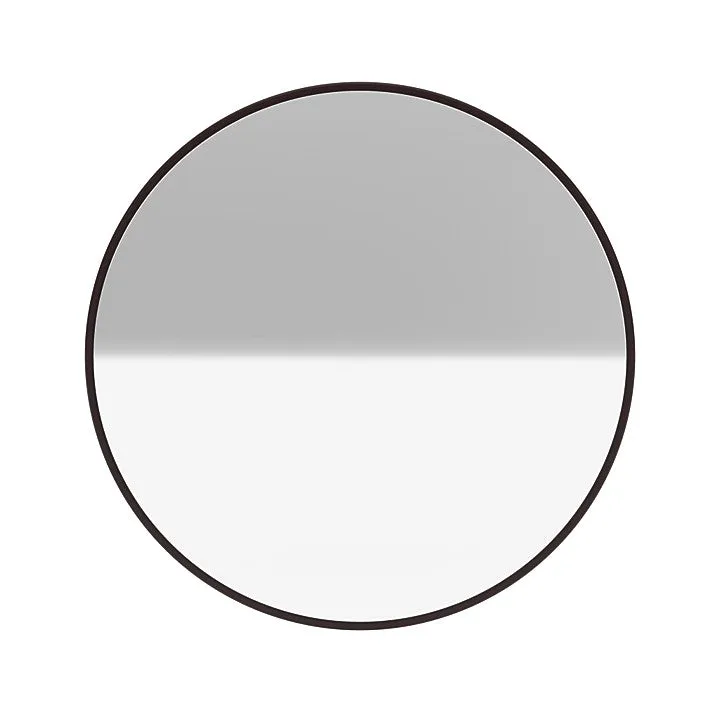 Montana Colour Frame Mirror, Balsamic Brown