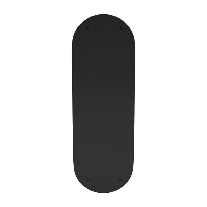 Montana Colour Frame Mirror, Black