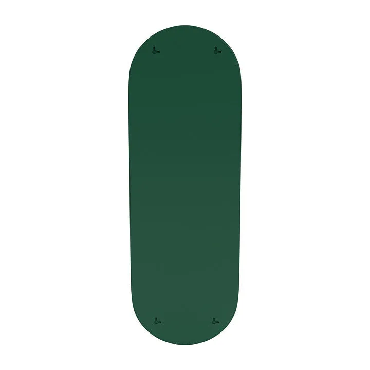 Montana Colour Frame Mirror, Pine Green