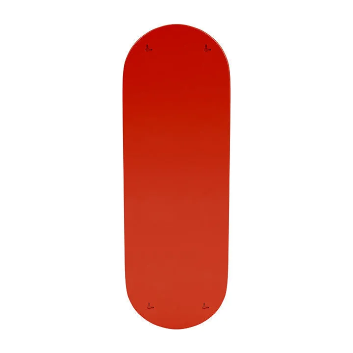 Montana Colour Frame Mirror, Rosehip Red