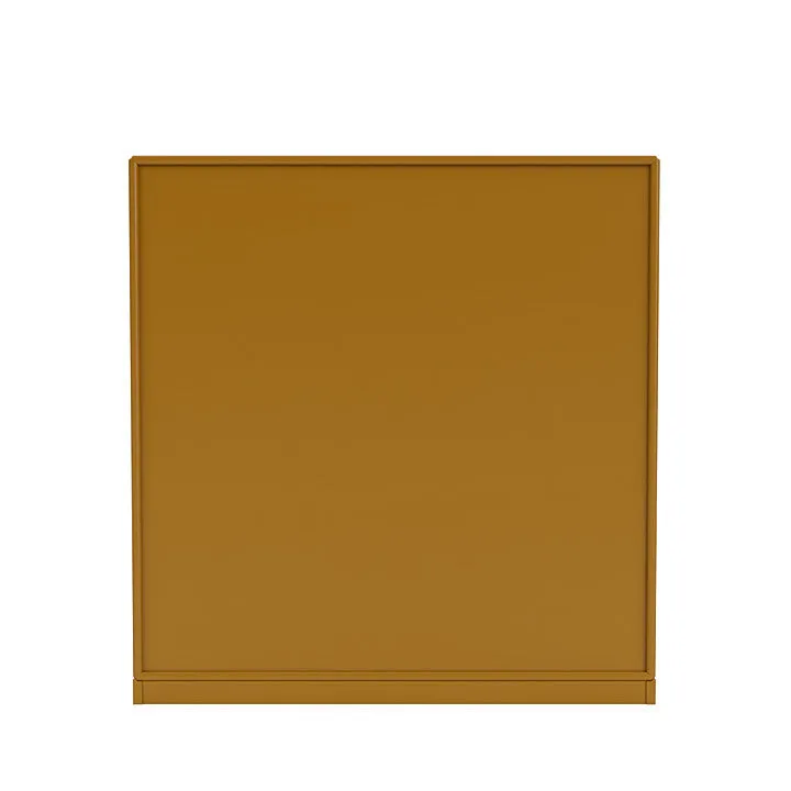 Montana Compile Decorative Shelf With 3 Cm Plinth, Amber Yellow