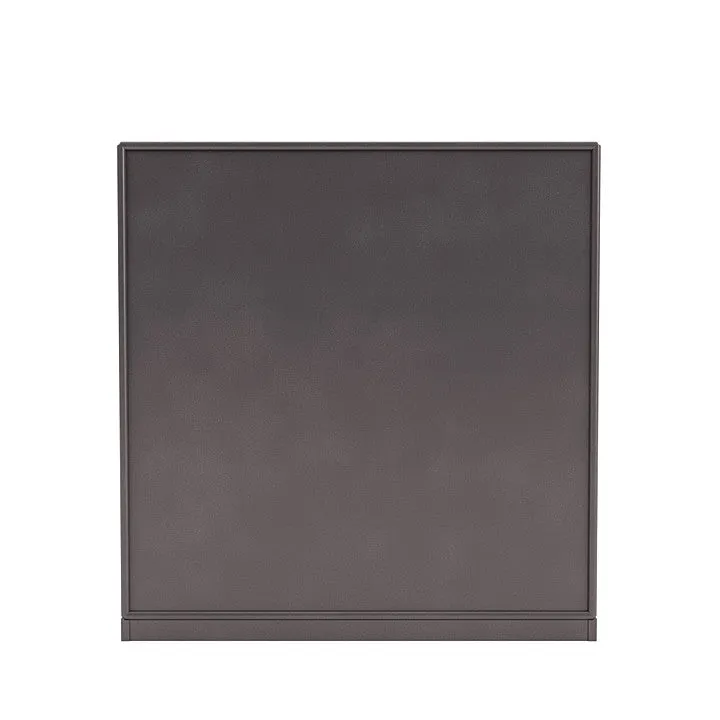 Montana Compile Decorative Shelf With 3 Cm Plinth, Coffee Brown