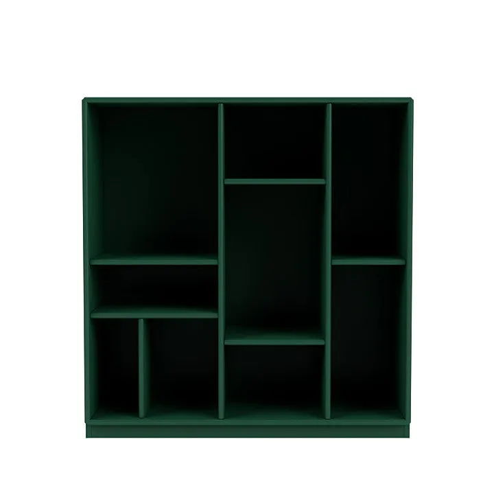 Montana Compile Decorative Shelf With 3 Cm Plinth, Pine Green