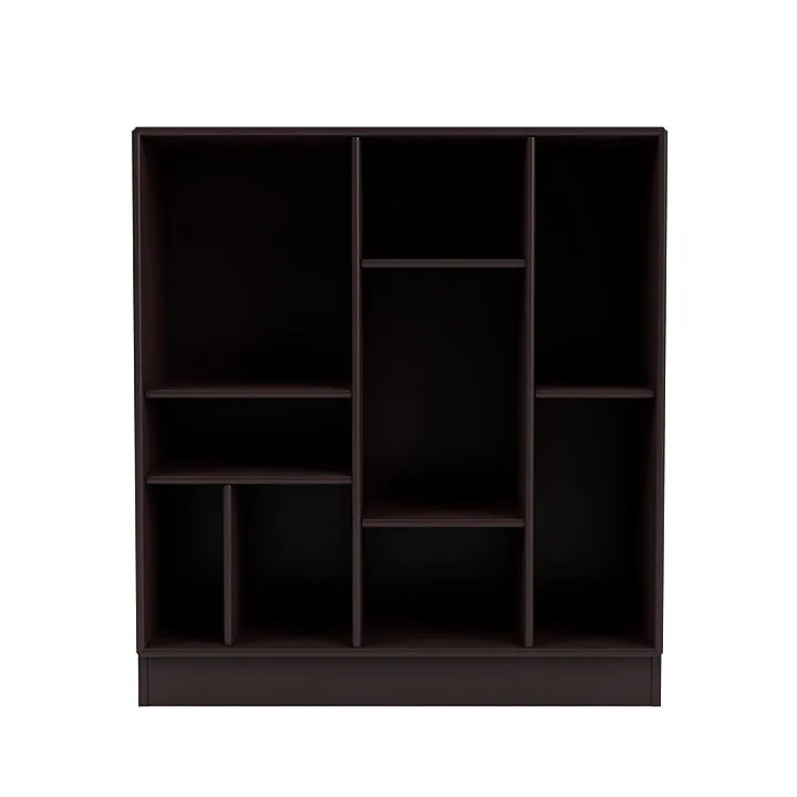 Montana Compile Decorative Shelf With 7 Cm Plinth, Balsamic Brown