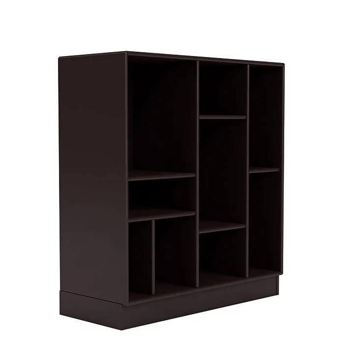 Montana Compile Decorative Shelf With 7 Cm Plinth, Balsamic Brown