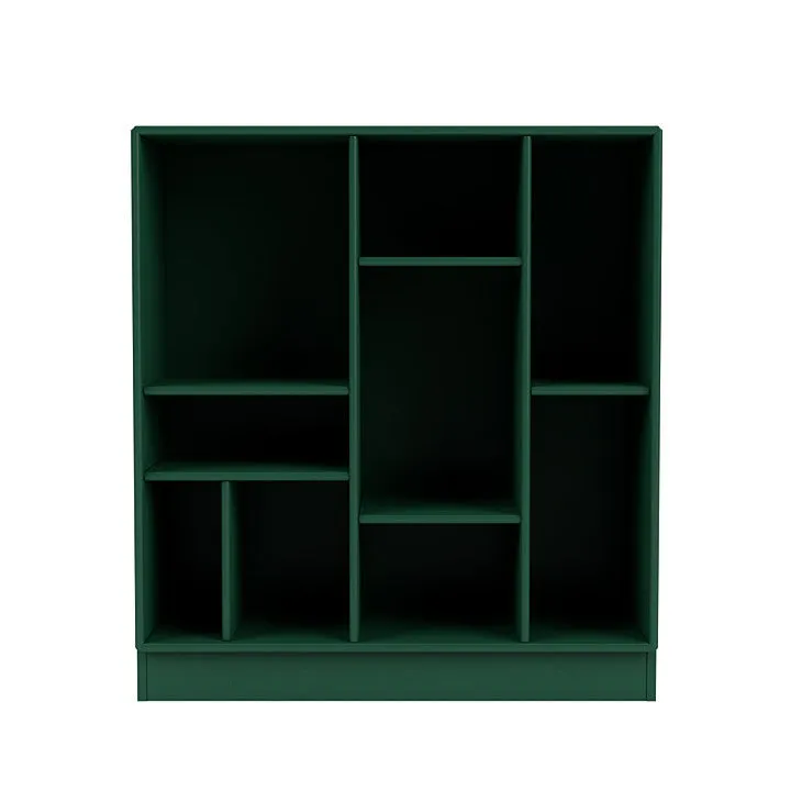Montana Compile Decorative Shelf With 7 Cm Plinth, Pine Green
