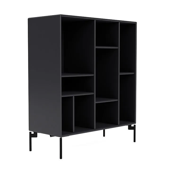 Montana Compile Decorative Shelf With Legs, Anthracite/Black
