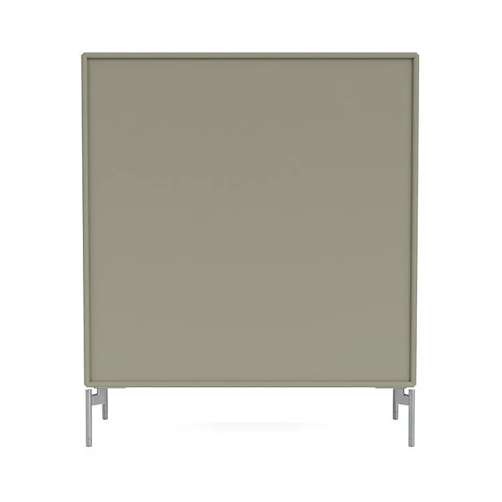 Montana Compile Decorative Shelf With Legs, Fennel/Matt Chrome